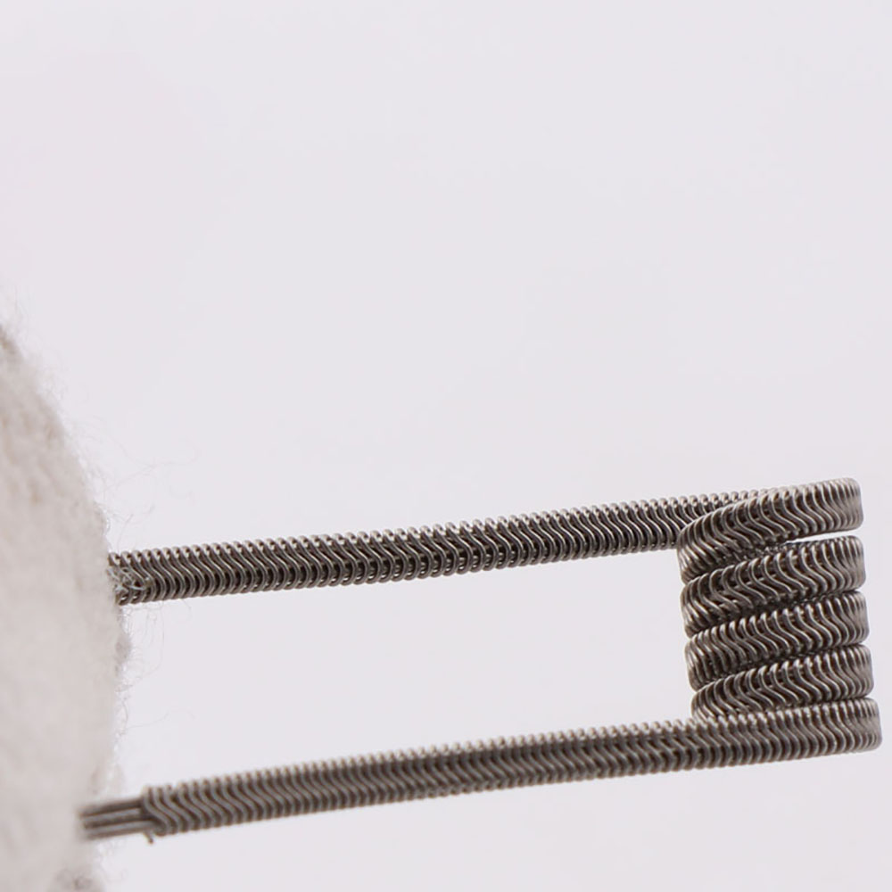 NEW XFKM 100PCS/box NI80/A1/SS - Clapton Wire Pre Built incelemesi ve fiyatı