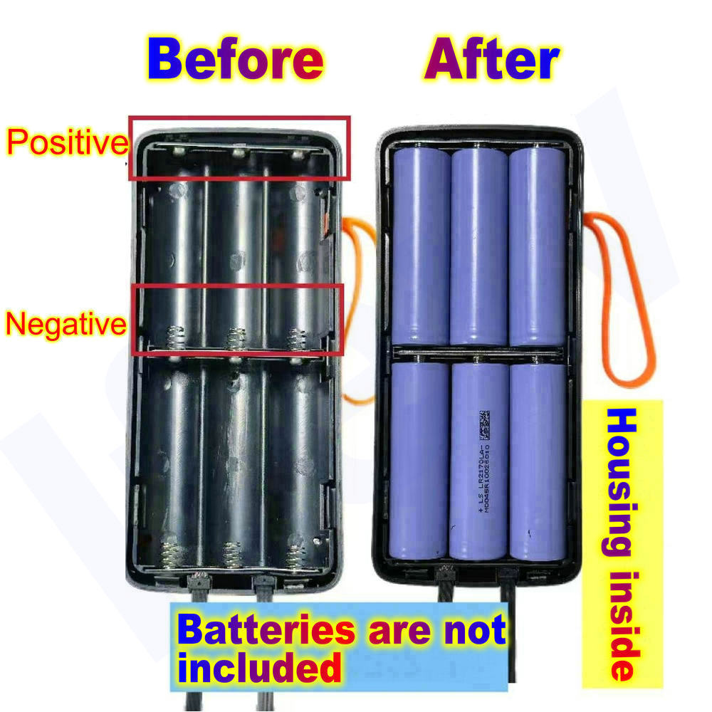 21700  Battery Case Power Bank - Battery Case Storage incelemesi ve fiyatı