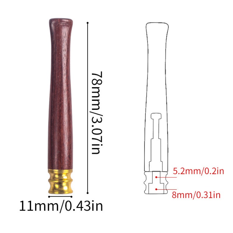 73mm cigarette holder For Thic - Smoking & Vaping Accessories incelemesi ve fiyatı
