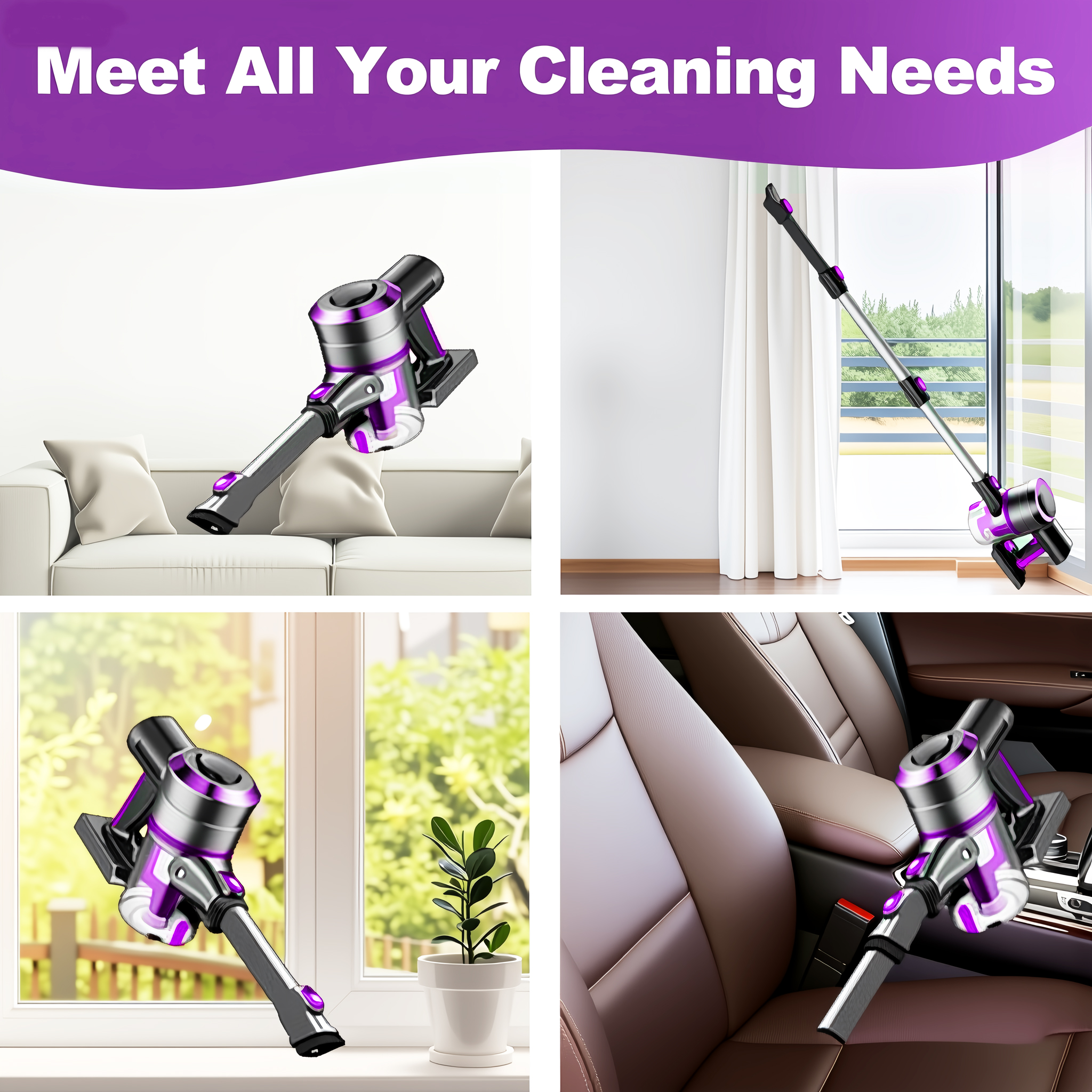 40Kpa Vacuum Cleaner for Home  - Battery Case Storage incelemesi ve fiyatı