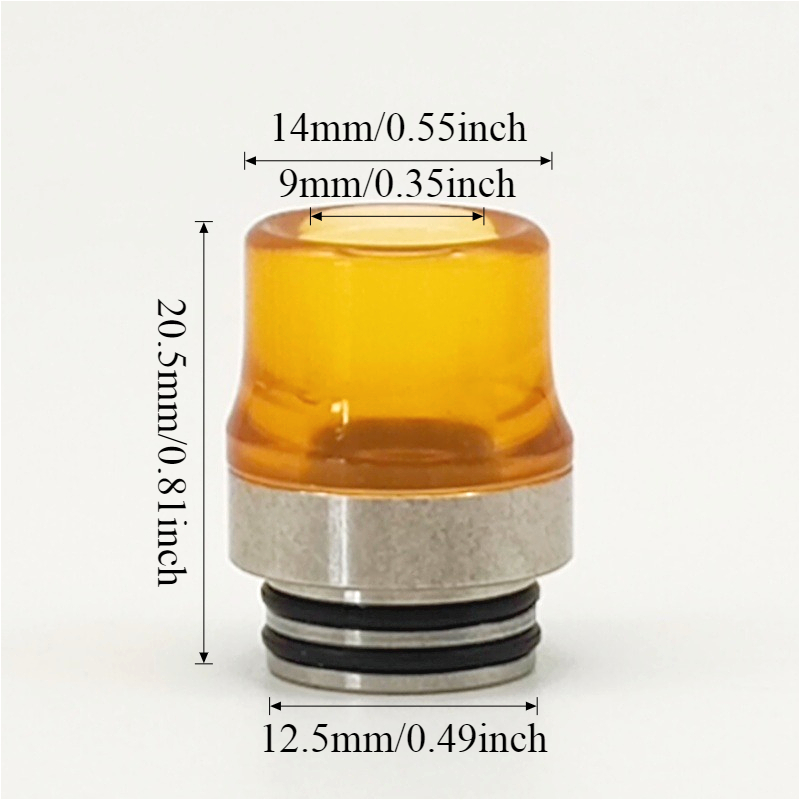 1Pc 810 Wide Bore Drip Tip wit - Drip Tip Resin incelemesi ve fiyatı