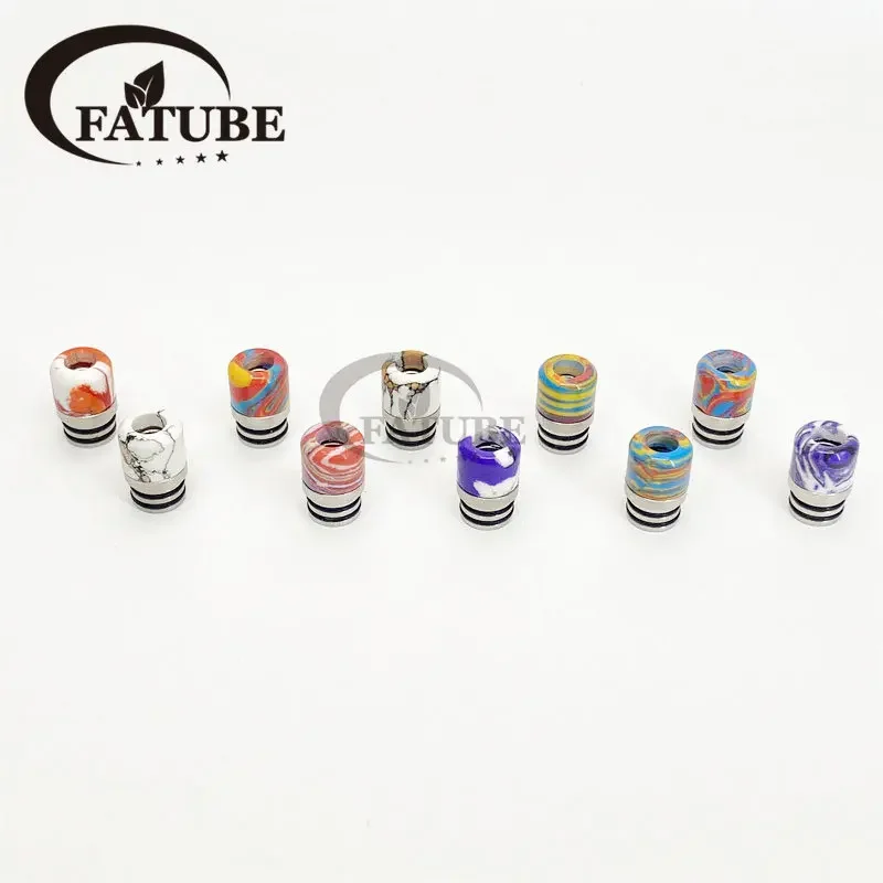1PC/10PCS 510 Stainless Steel  - Drip Tip Resin incelemesi ve fiyatı