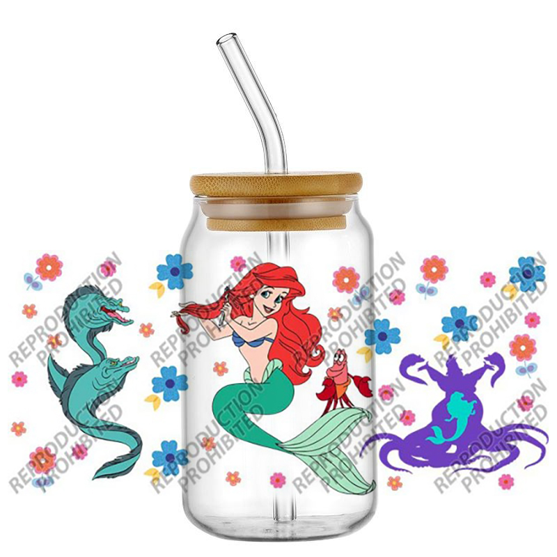 Popular Retro Cartoon Mermaid  - Rdta Tank Glass incelemesi ve fiyatı