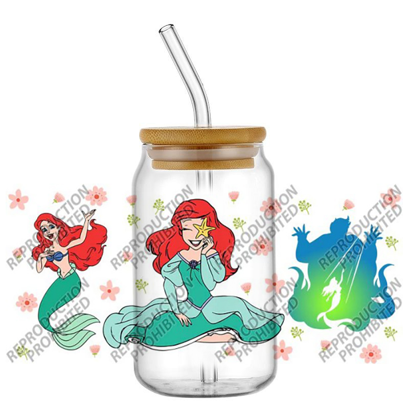 Popular Retro Cartoon Mermaid  - Rdta Tank Glass incelemesi ve fiyatı