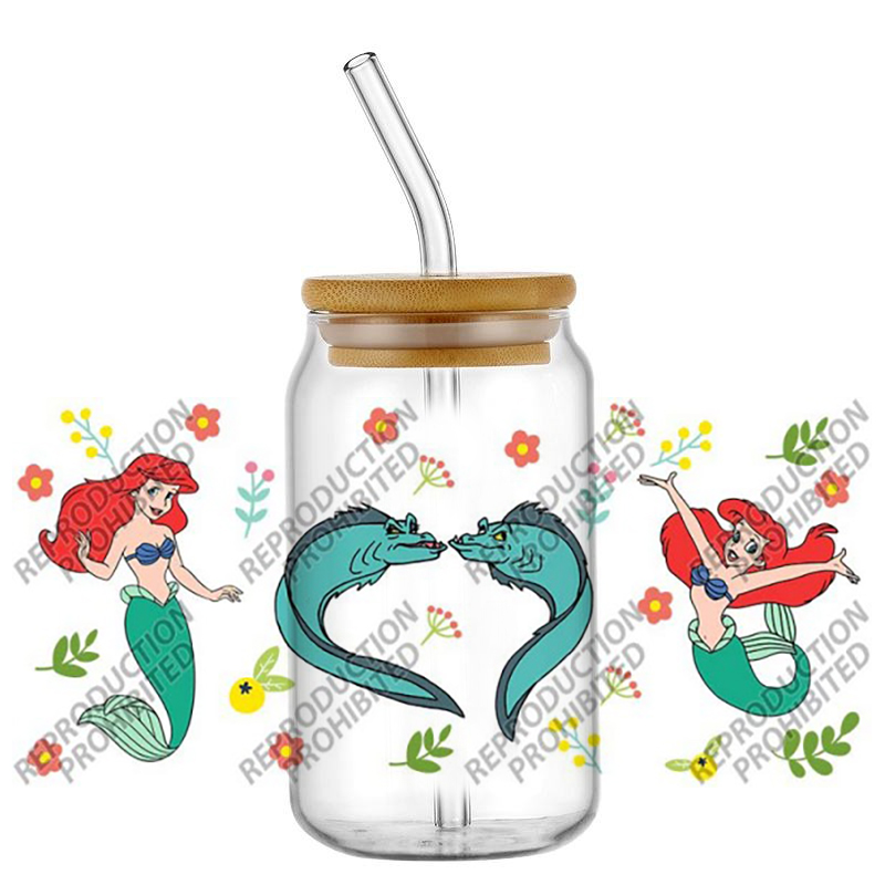 Popular Retro Cartoon Mermaid  - Rdta Tank Glass incelemesi ve fiyatı