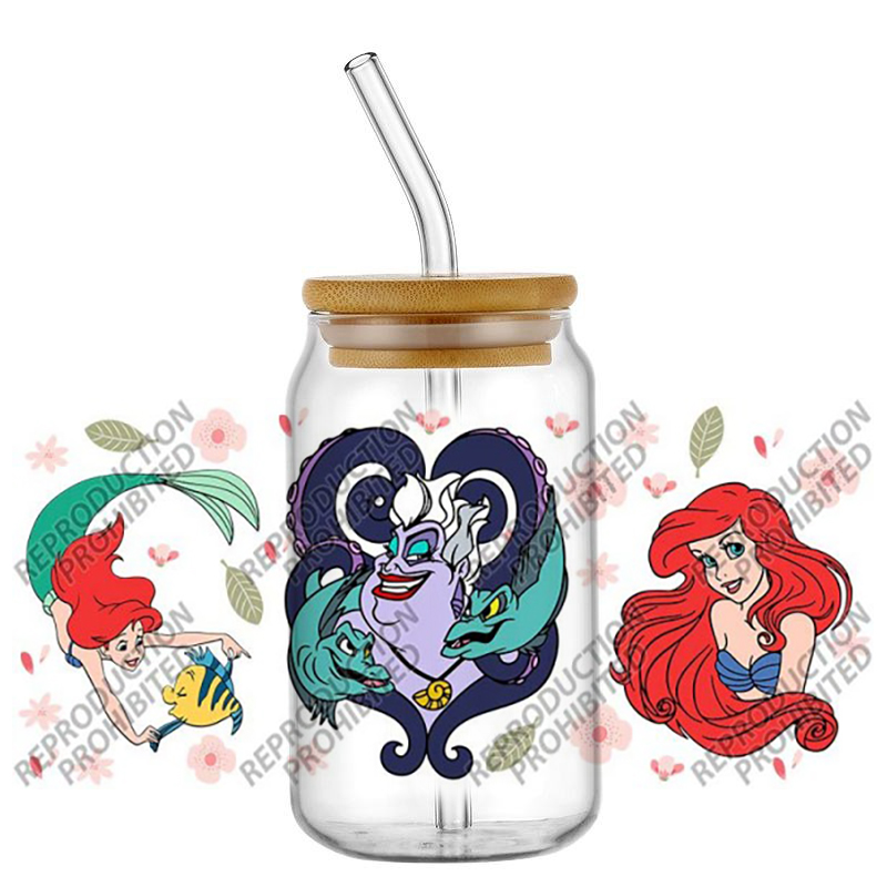 Popular Retro Cartoon Mermaid  - Rdta Tank Glass incelemesi ve fiyatı
