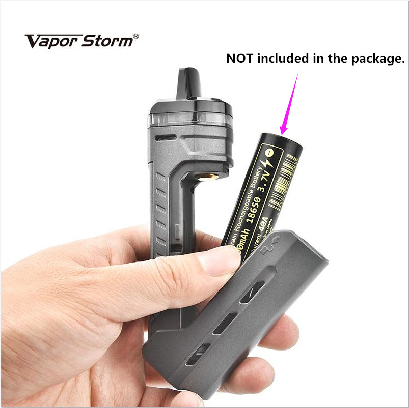 Vapor Storm VPM40 40W Pod Mod  - Vape Battery 18650 incelemesi ve fiyatı