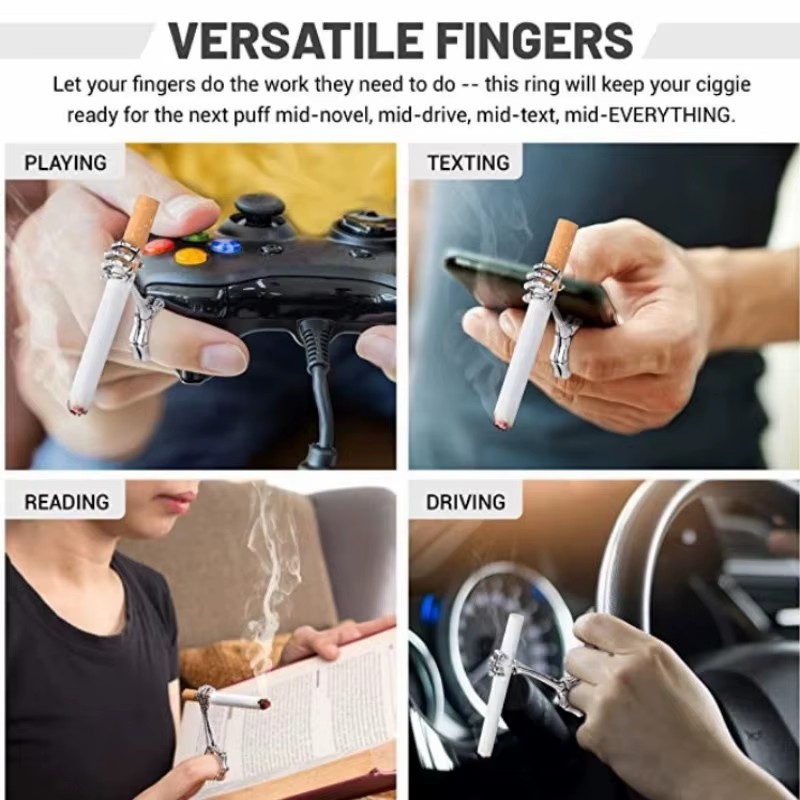 Funny Cigarette Hand Holder Sm - Vape Ring incelemesi ve fiyatı