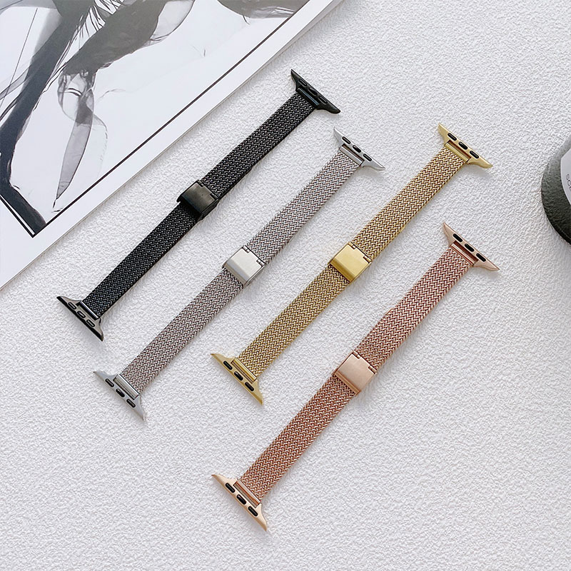Premium Thin Metal Watch Band  - Mesh Coil Strip incelemesi ve fiyatı