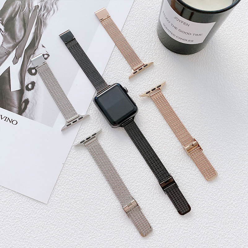 Premium Thin Metal Watch Band  - Mesh Coil Strip incelemesi ve fiyatı