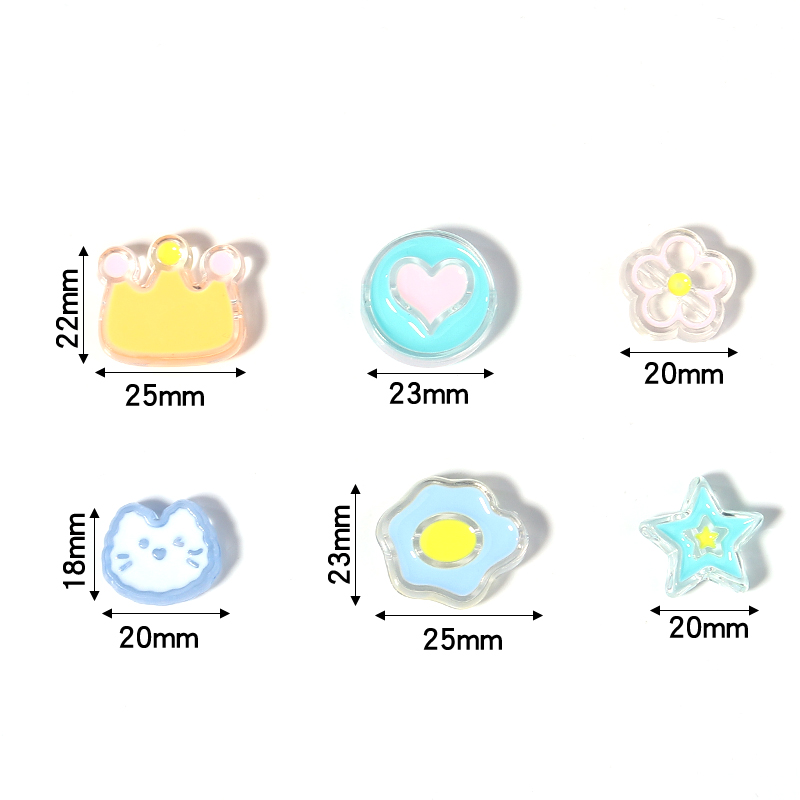10Pcs 20mm Resin Beads Colorfu - Drip Tip Resin incelemesi ve fiyatı