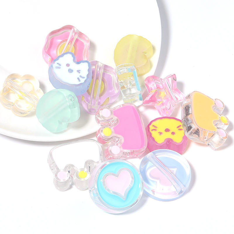 10Pcs 20mm Resin Beads Colorfu - Drip Tip Resin incelemesi ve fiyatı