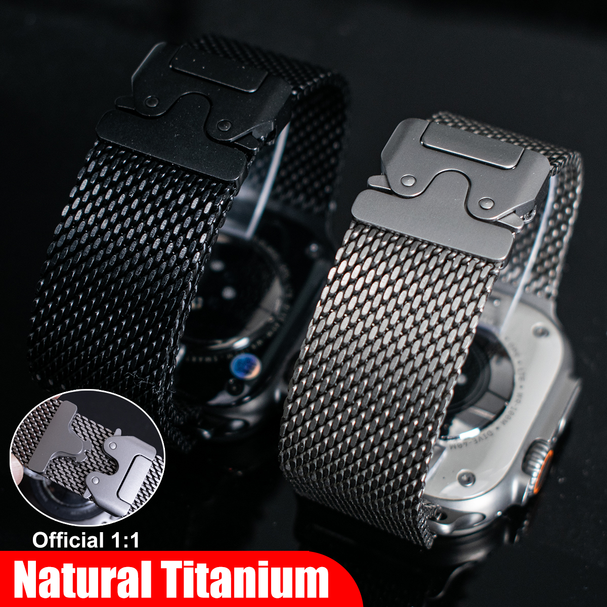 VWAR Titanium Milanese loop fo - Mesh Coil Strip incelemesi ve fiyatı