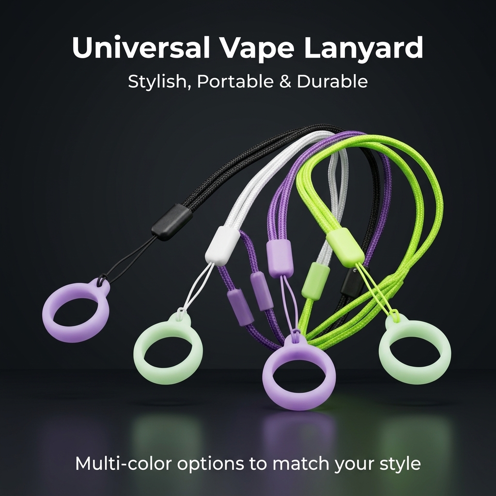 Multi-Color E-cigarette Lanyar - Vape Band Silicone incelemesi ve fiyatı