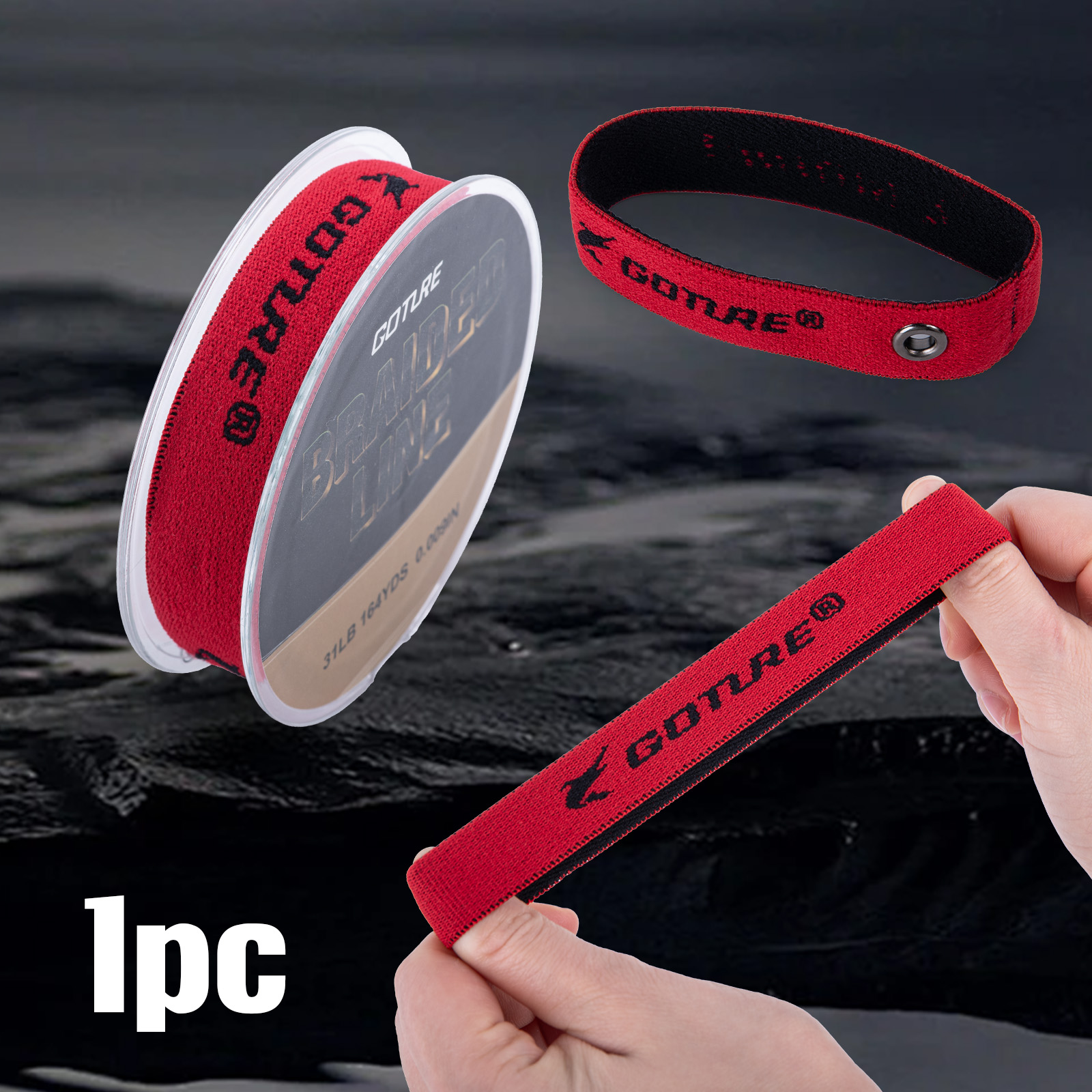 Goture Fishing Spool Line Band - Mesh Coil Strip incelemesi ve fiyatı