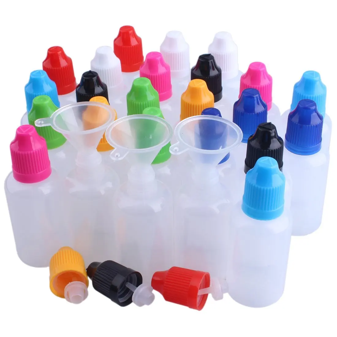 5PCS X 5ML-120ML Plastic Dropp - Juice Bottle Dropper incelemesi ve fiyatı