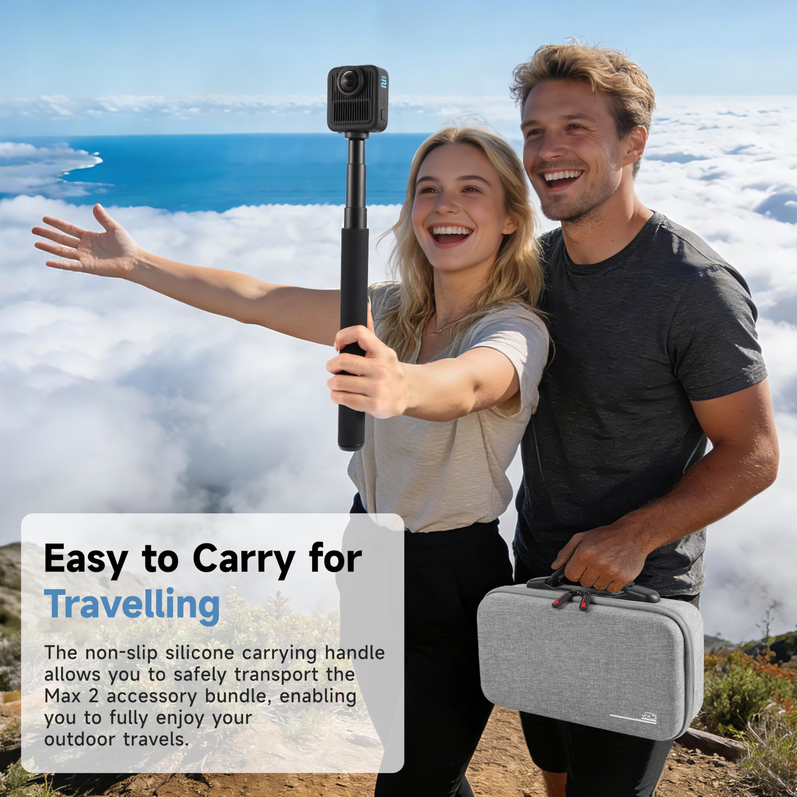 Carrying Case for Gopro Max 2  - Battery Case Storage incelemesi ve fiyatı