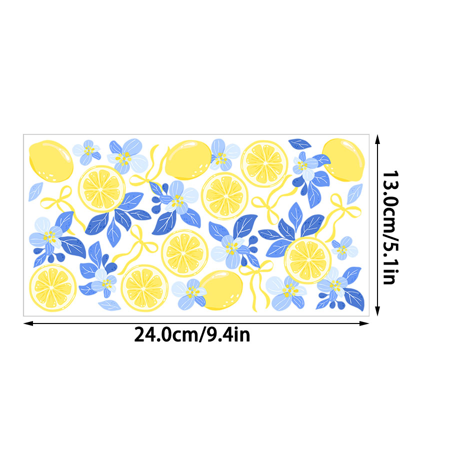 Lemon Floral UV DTF Transfer S - Rdta Tank Glass incelemesi ve fiyatı