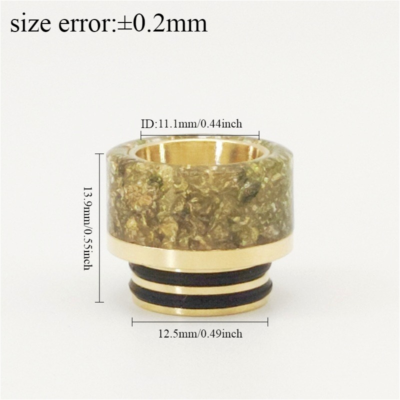 1PC Large Bore 810 Drip Tip St - Drip Tip Resin incelemesi ve fiyatı