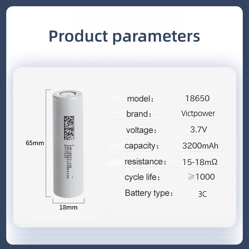 Victpower 10-Pack 3500mAh 1865 - Vape Battery 18650 incelemesi ve fiyatı