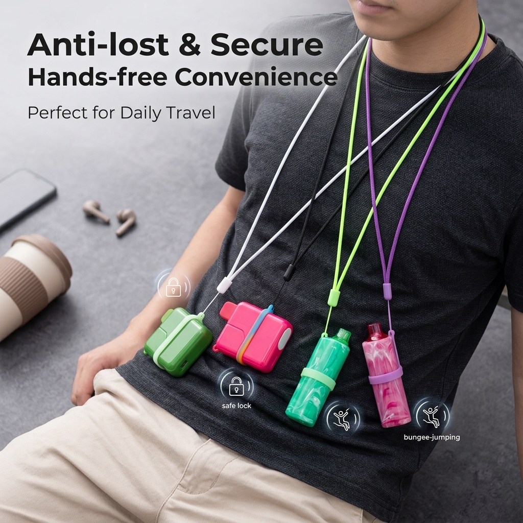Multi-Color E-cigarette Lanyar - Vape Band Silicone incelemesi ve fiyatı