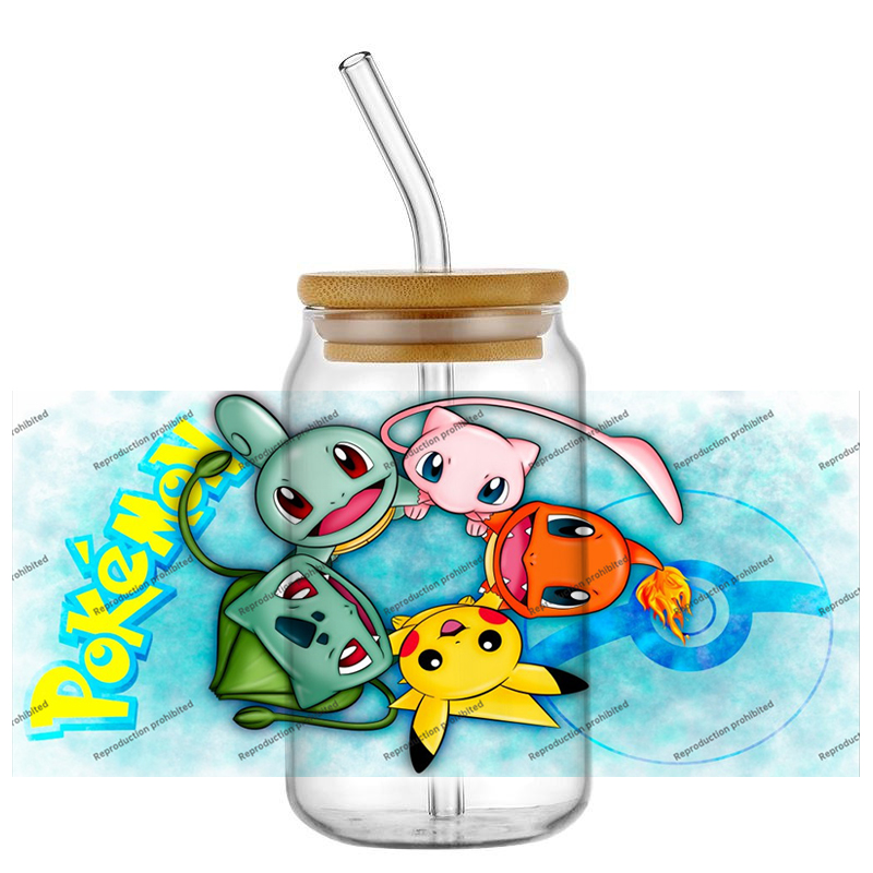 Pokemon pattern UV DTF cup wra - Rdta Tank Glass incelemesi ve fiyatı