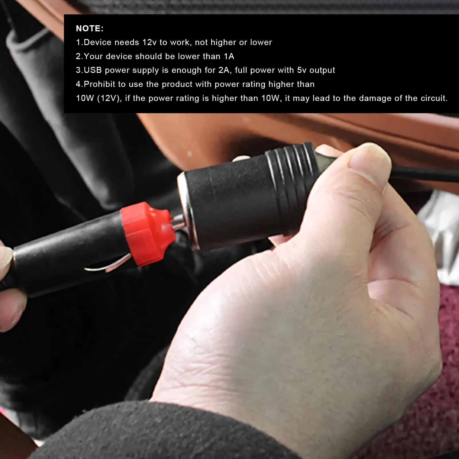 5V To 12V Cigarette Lighter So - Accessories Experts Vape incelemesi ve fiyatı
