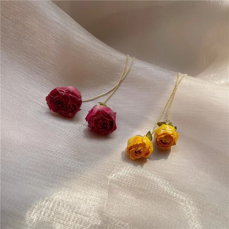 5pcs Drip Glue Roses Dried Flo - Drip Tip Resin incelemesi ve fiyatı