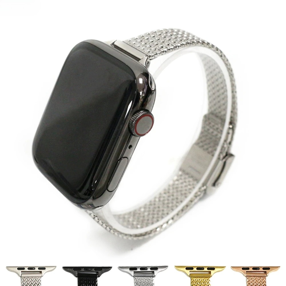 Band for Apple Watch Series 9  - Mesh Coil Strip incelemesi ve fiyatı
