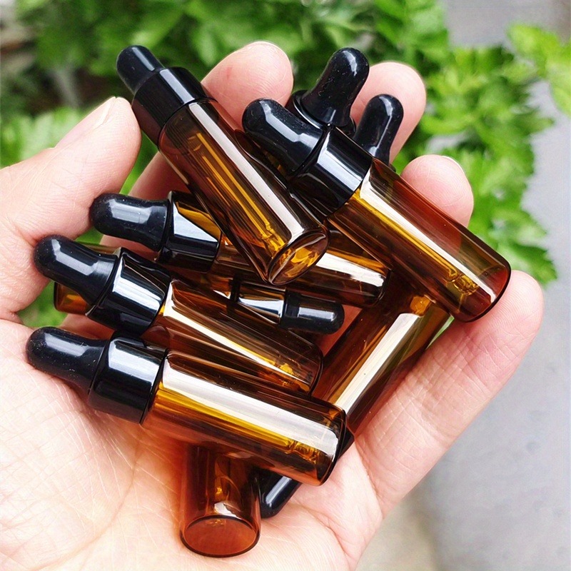 10pcs 5ml Amber Dropper Glass  - Juice Bottle Dropper incelemesi ve fiyatı