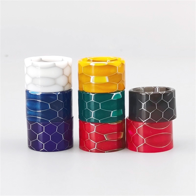 1PC Snake Skin Resin Push-in D - Drip Tip Resin incelemesi ve fiyatı