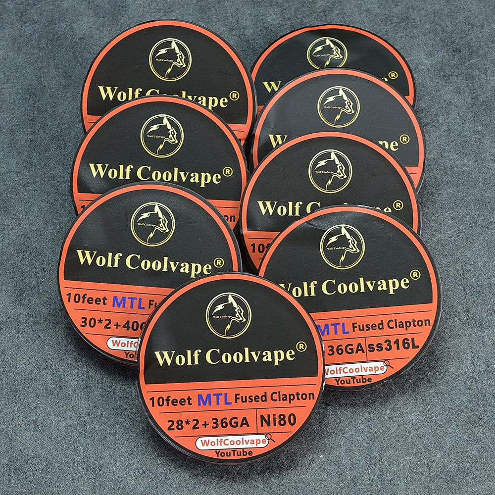 10Feet NI80/A1/SS316L MTL Fuse - Clapton Wire Pre Built incelemesi ve fiyatı