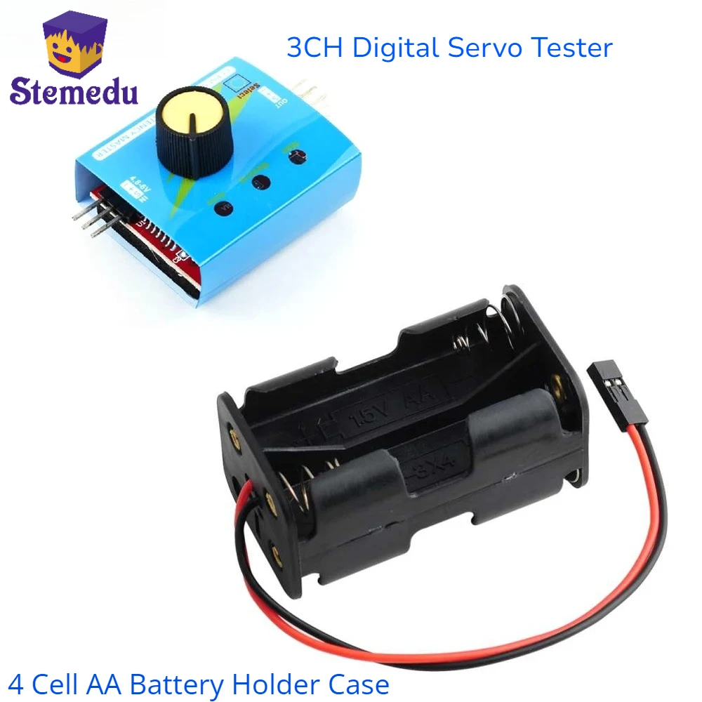 3CH Digital Servo Tester ESC S - Battery Case Storage incelemesi ve fiyatı