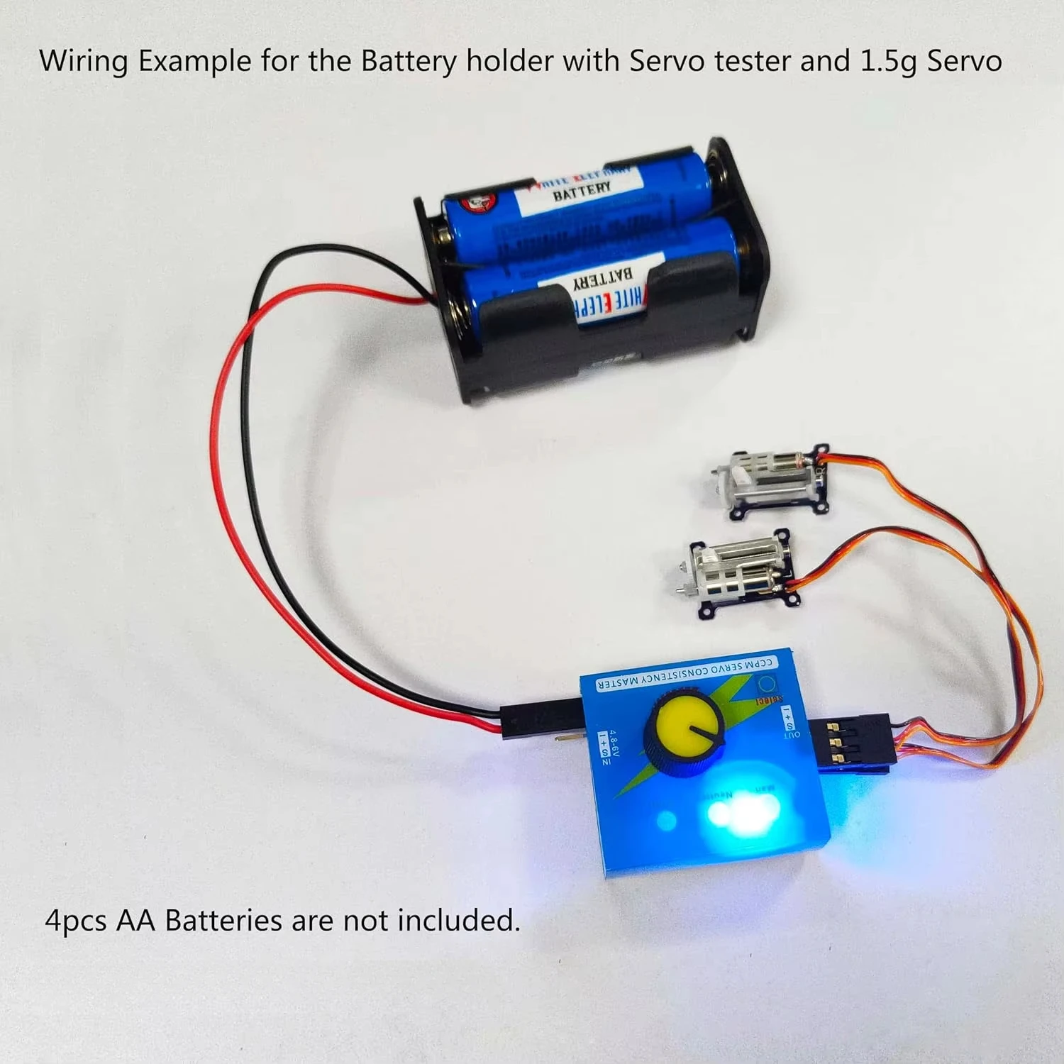 3CH Digital Servo Tester ESC S - Battery Case Storage incelemesi ve fiyatı