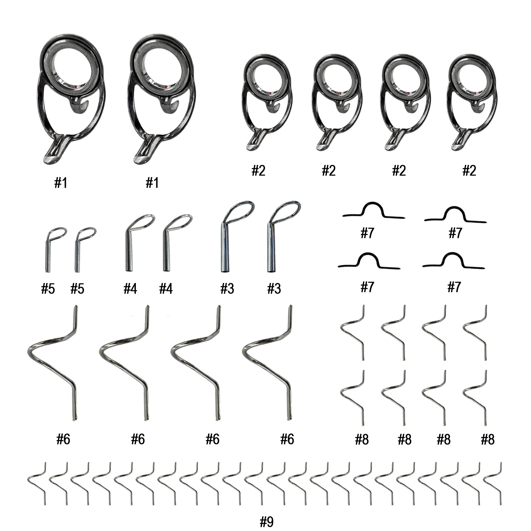 Fishing Rod Guide Repair Kit S - Mesh Coil Strip incelemesi ve fiyatı