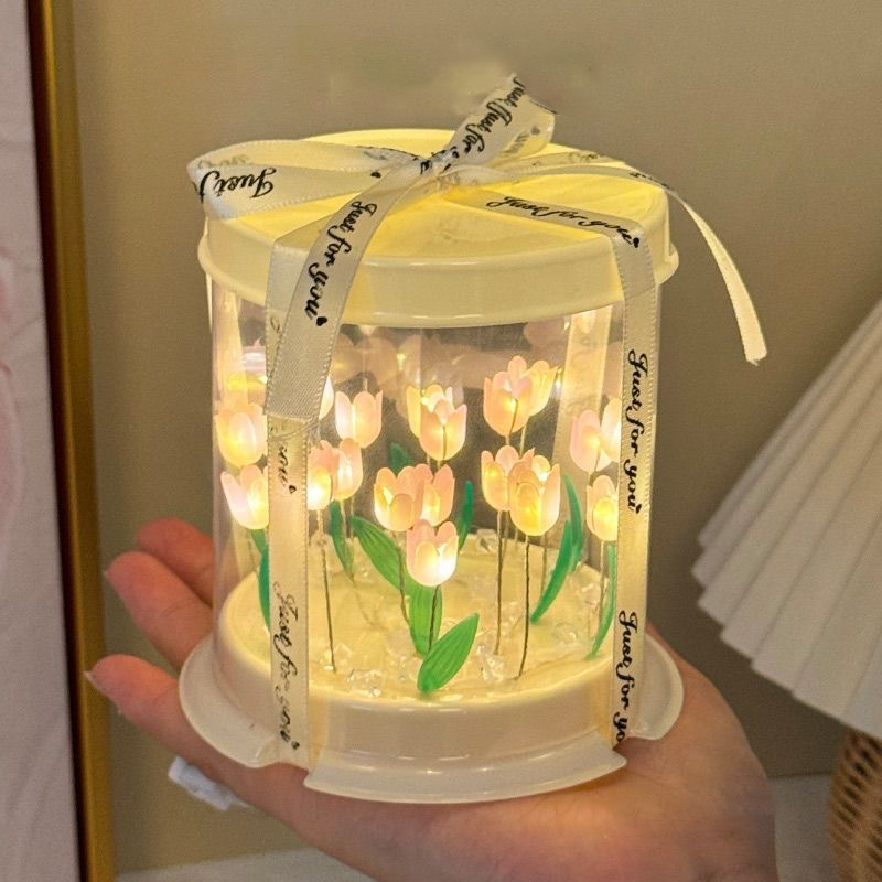 DIY Tulip Lamp Simulation Flow - Battery Case Storage incelemesi ve fiyatı