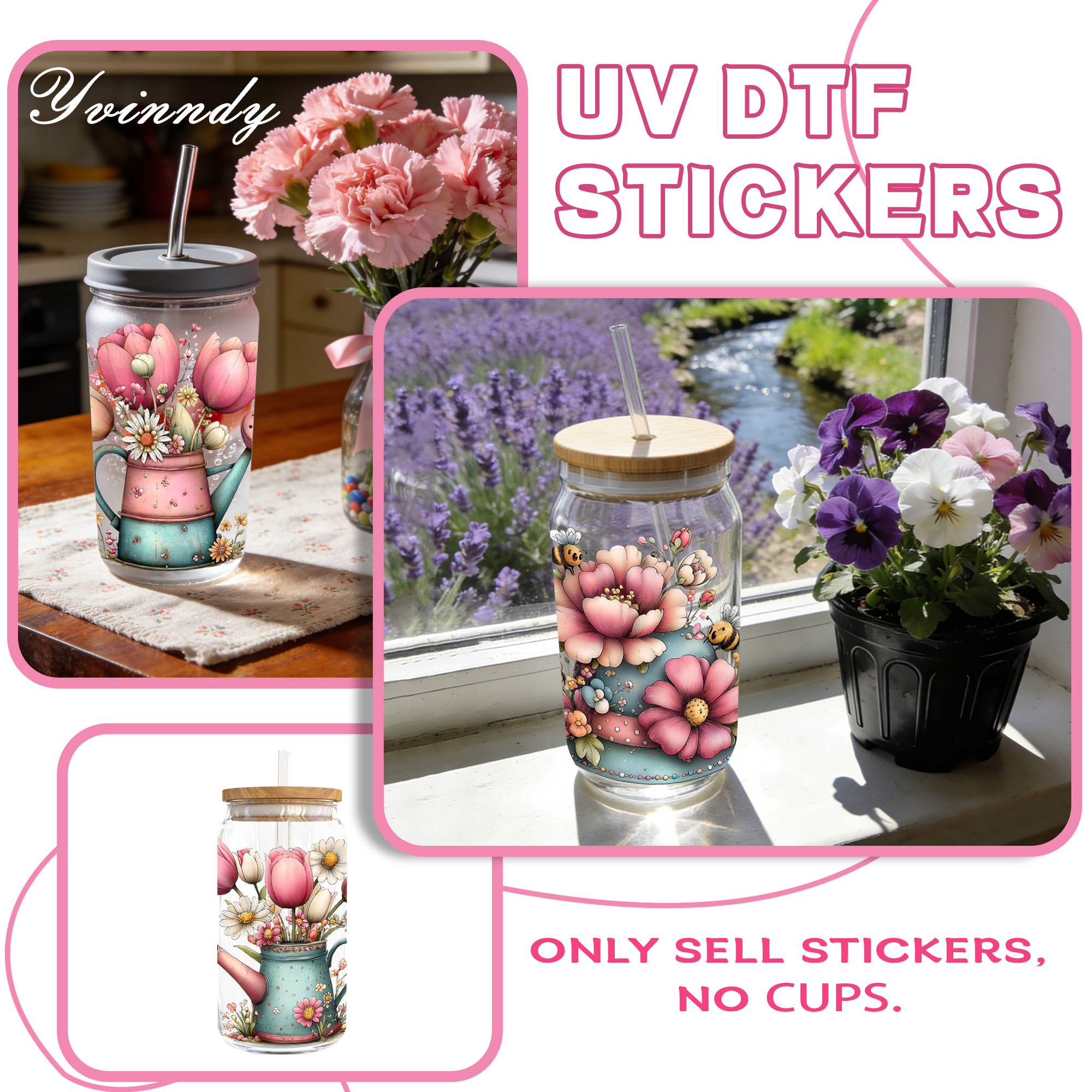 5Pcs/Set Springtime Healing &  - Rdta Tank Glass incelemesi ve fiyatı