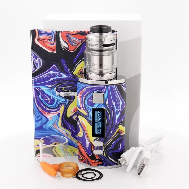 Zeus X Mesh RTA Electronic Cig - Vape Battery 18650 incelemesi ve fiyatı