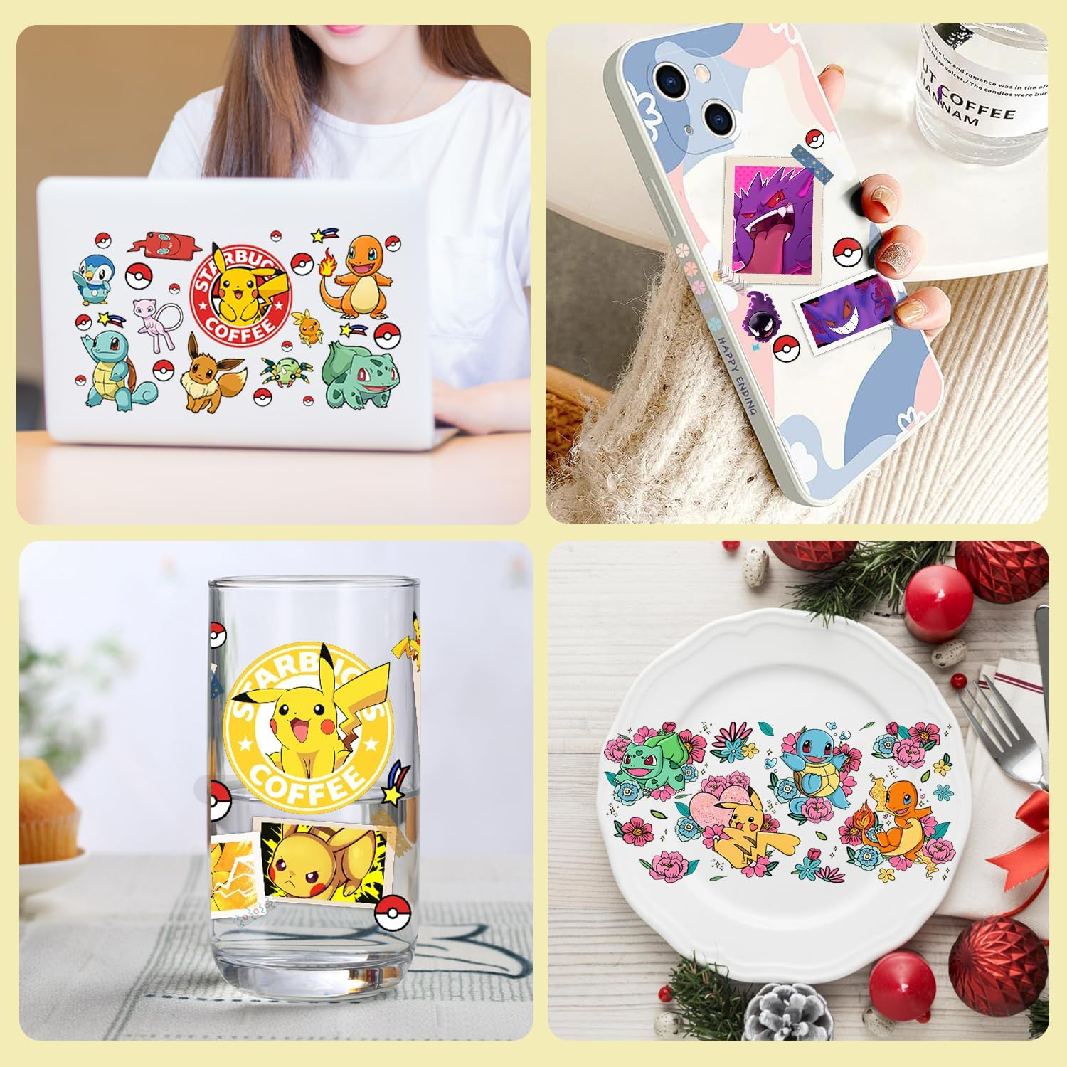 Cute Cartoon Elf  UV DTF Trans - Rdta Tank Glass incelemesi ve fiyatı