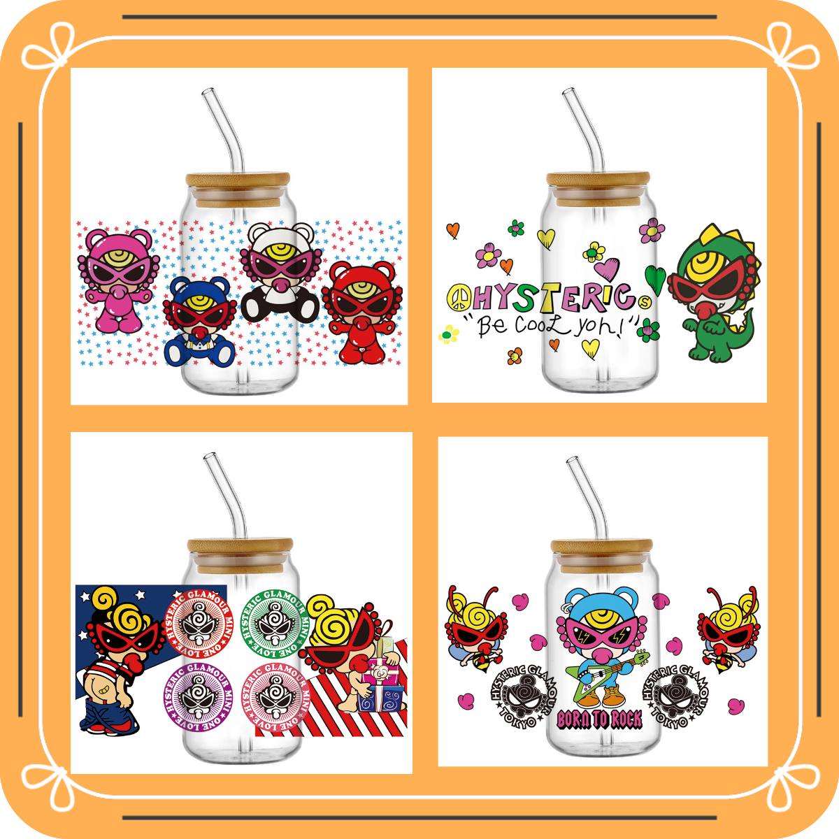 Cute Japanese Cartoon Hysteric - Rdta Tank Glass incelemesi ve fiyatı