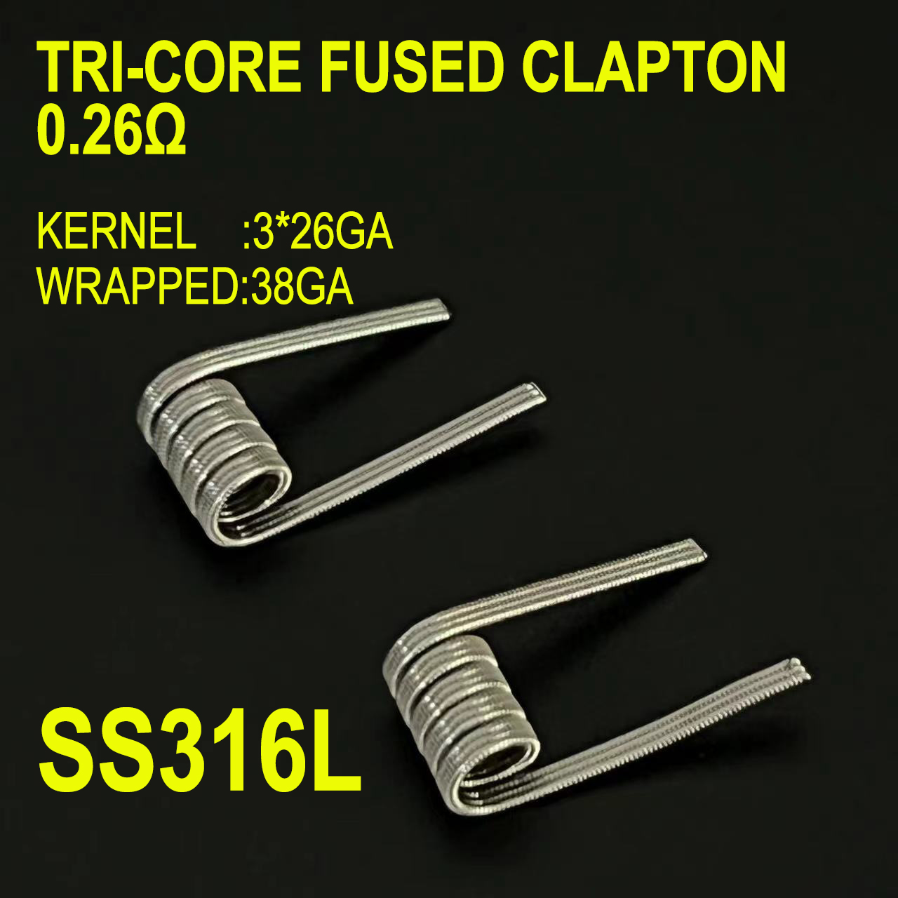 Spring Resistance ID 3.0mm 0.2 - Clapton Wire Pre Built incelemesi ve fiyatı