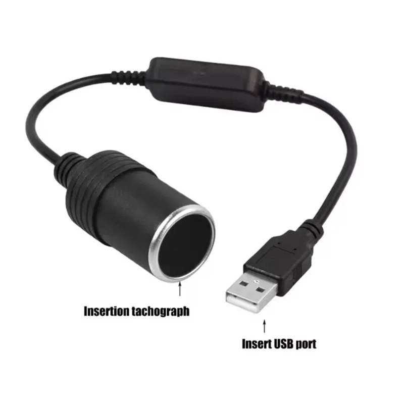 5V 2A USB To 12V Cigarette Lig - Accessories Experts Vape incelemesi ve fiyatı