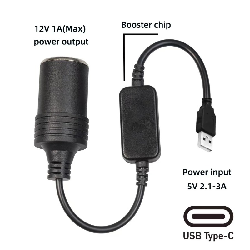 5V 2A USB To 12V Cigarette Lig - Accessories Experts Vape incelemesi ve fiyatı