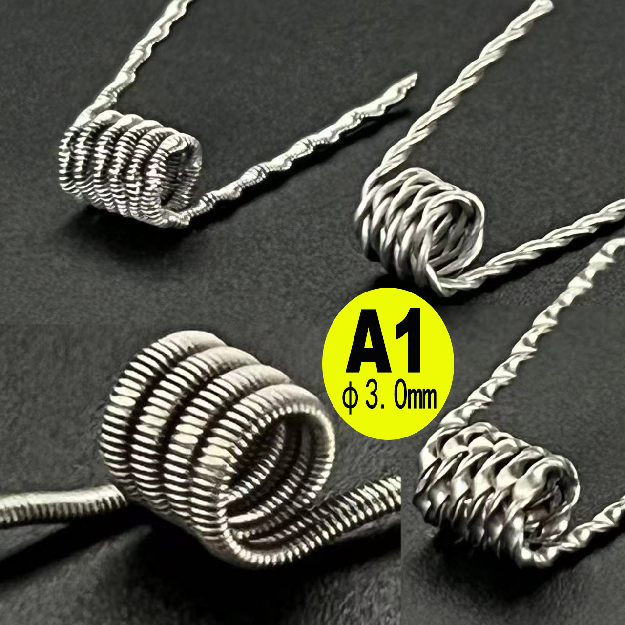 100-10PCS 3mm Diameter DL/DTL/ - Clapton Wire Pre Built incelemesi ve fiyatı