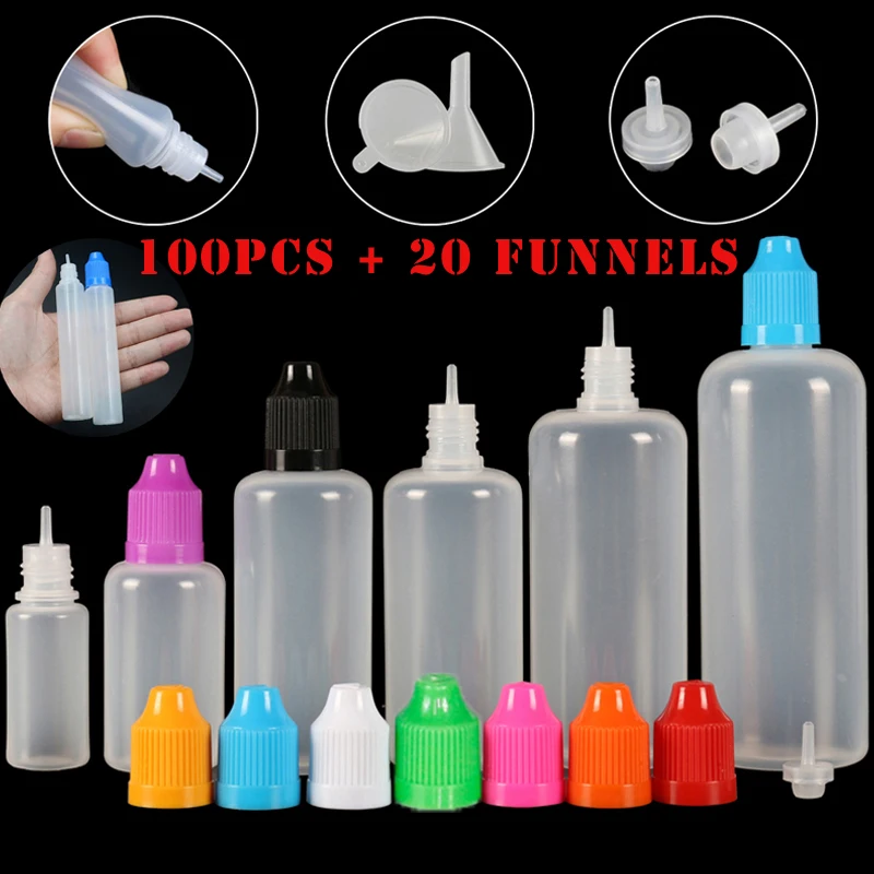 100pcs 3/5/10/15/20/30/50/100/ - Juice Bottle Dropper incelemesi ve fiyatı