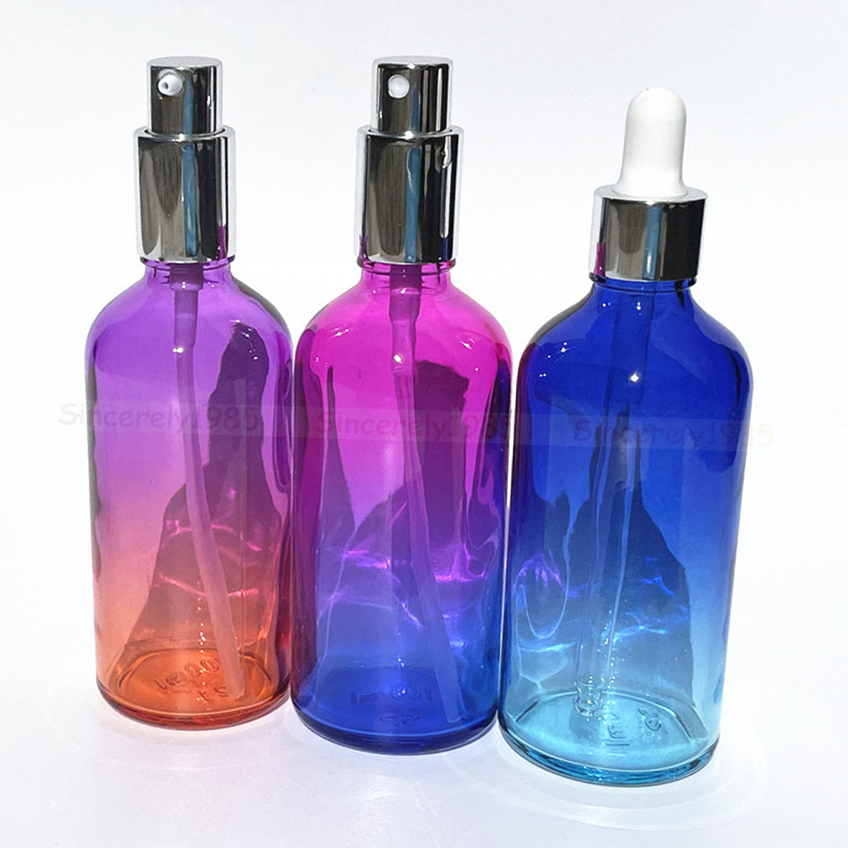 1X 3x 100ml Gradient Color Gla - Juice Bottle Dropper incelemesi ve fiyatı