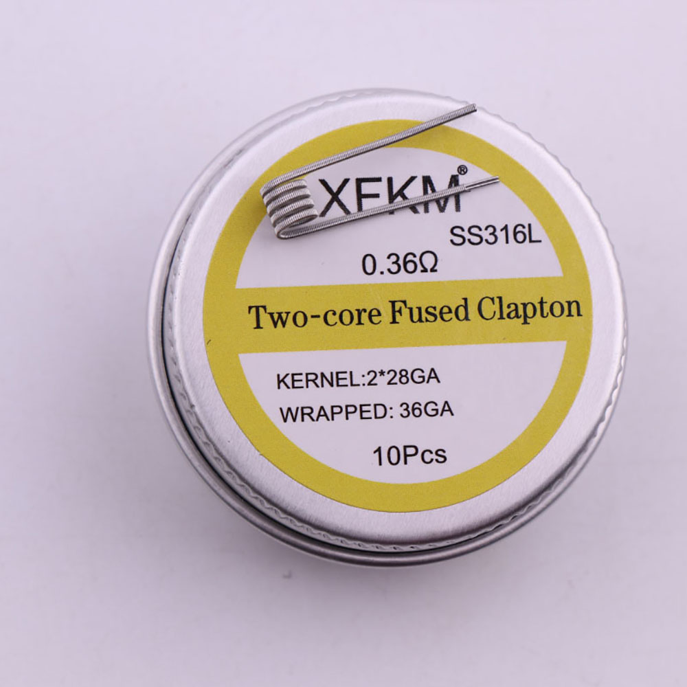 10pcs/box 3mm Spiral ID PreBui - Clapton Wire Pre Built incelemesi ve fiyatı
