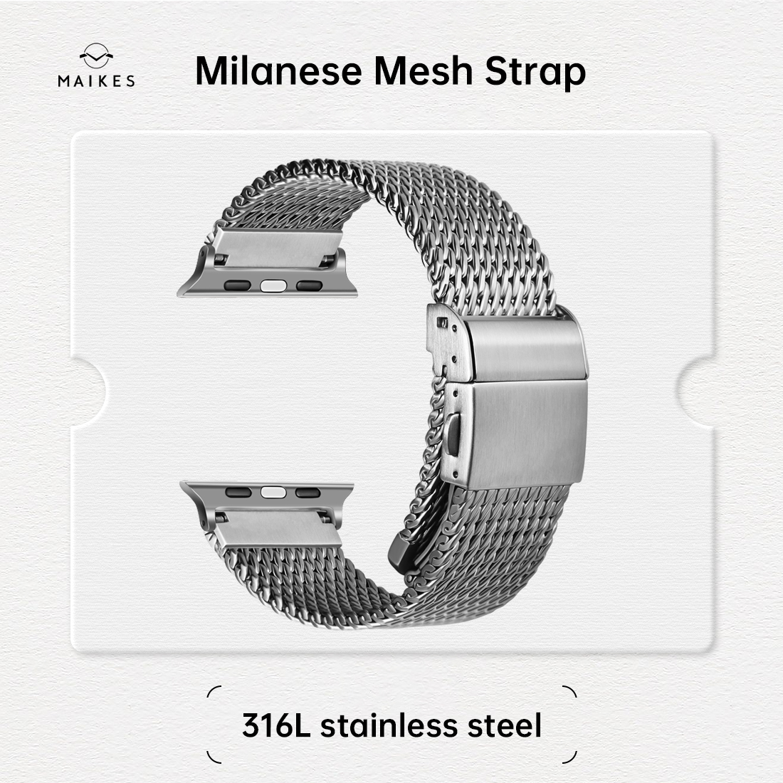 Maikes Milanese Mesh Apple Wat - Mesh Coil Strip incelemesi ve fiyatı