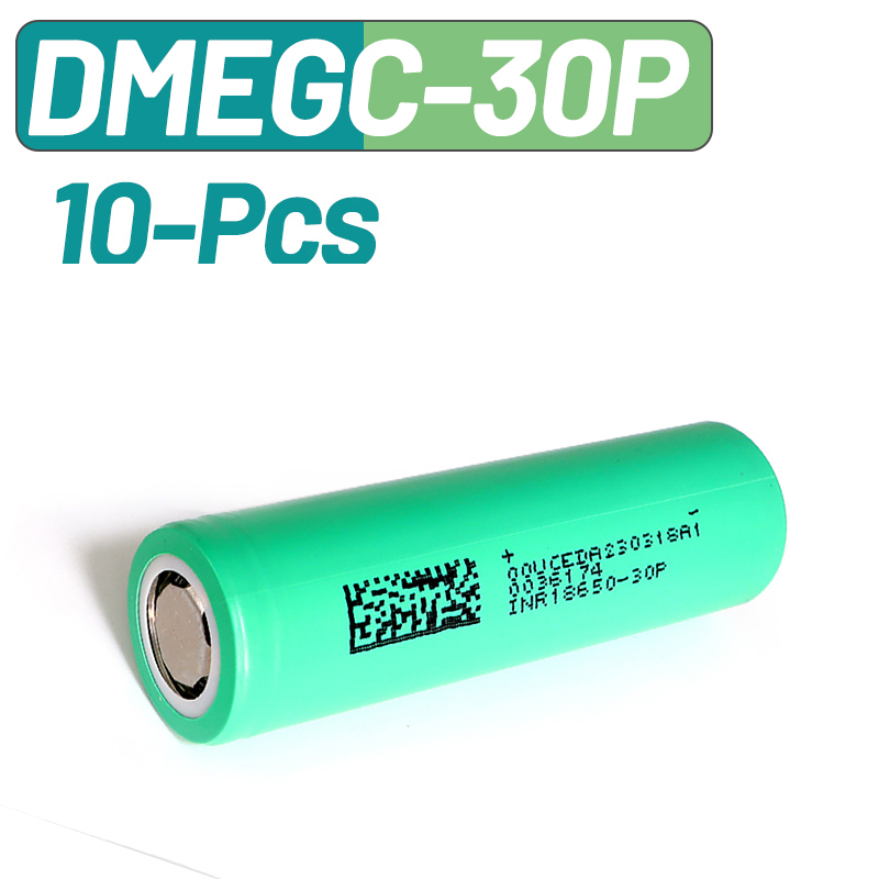 10PCS DMEGC 30P INR18650 3000m - Vape Battery 18650 incelemesi ve fiyatı