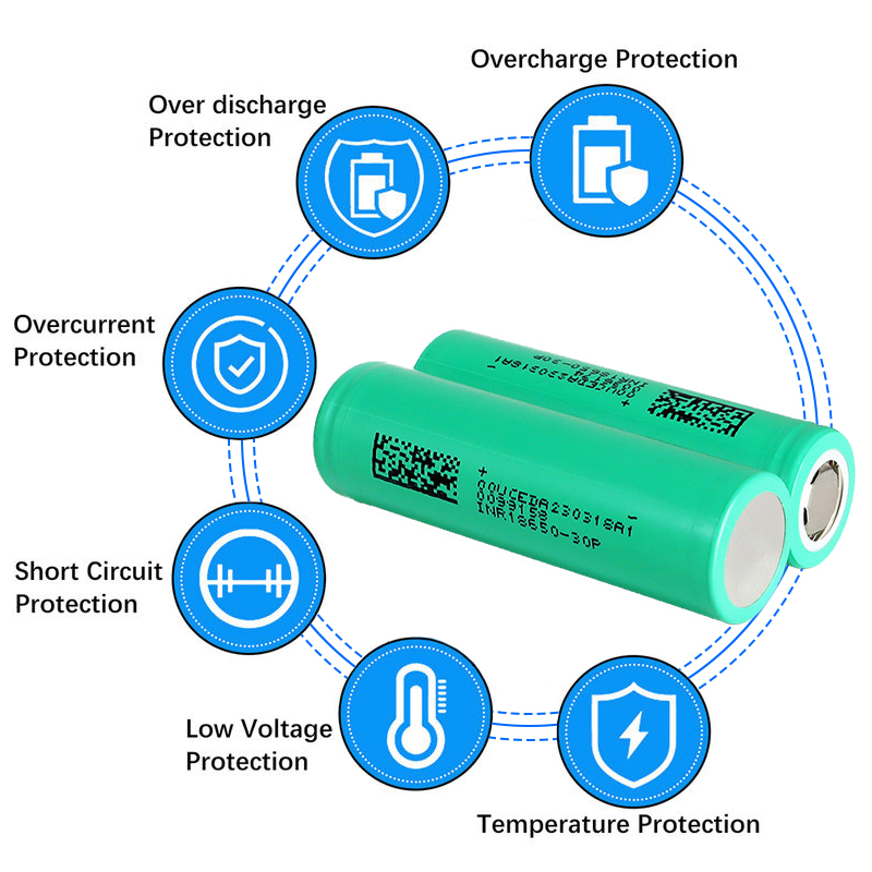 10PCS DMEGC 30P INR18650 3000m - Vape Battery 18650 incelemesi ve fiyatı